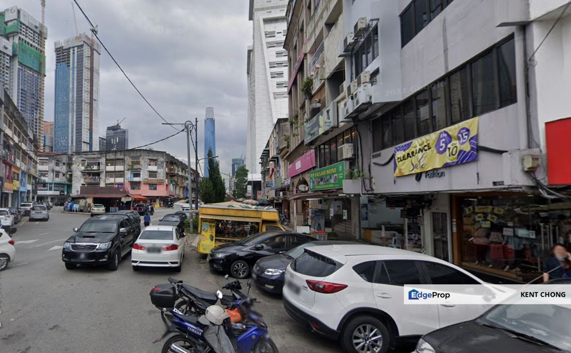 2 Block Sell Together [27K RENTAL] 4STY SHOP LOT at PUDU HANG TUAH JALAN KENANGA,KL, Kuala Lumpur, Pudu