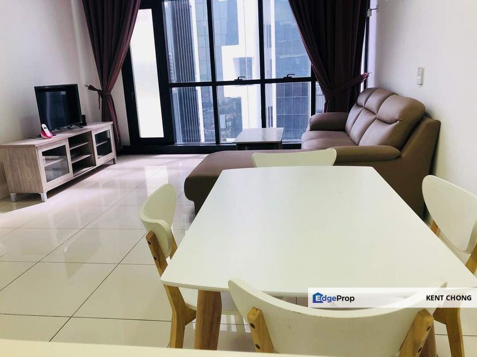 Fully Furnished Duplex Unit For Rent at M City, Jalan Ampang – 998 sqft, 1 Bedroom, 2 Baths， KL City , KLCC, Kuala Lumpur, Ampang