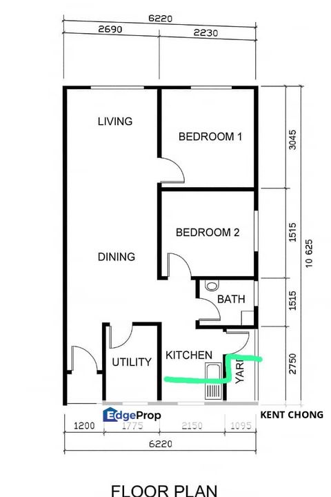 [CASH BACK FULL LOAN] Sentul Utama Flat di Sentul KL. Kitchen Reno, Kuala Lumpur, Sentul