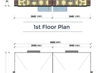 Freehold Brand New Semi D factory at Kapar For Sale!!