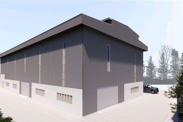 Selangor Freehold newly build warehouse at serendah for sale