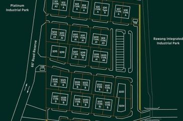 RAWANG Integrated Park ,  Rci park , Rawang