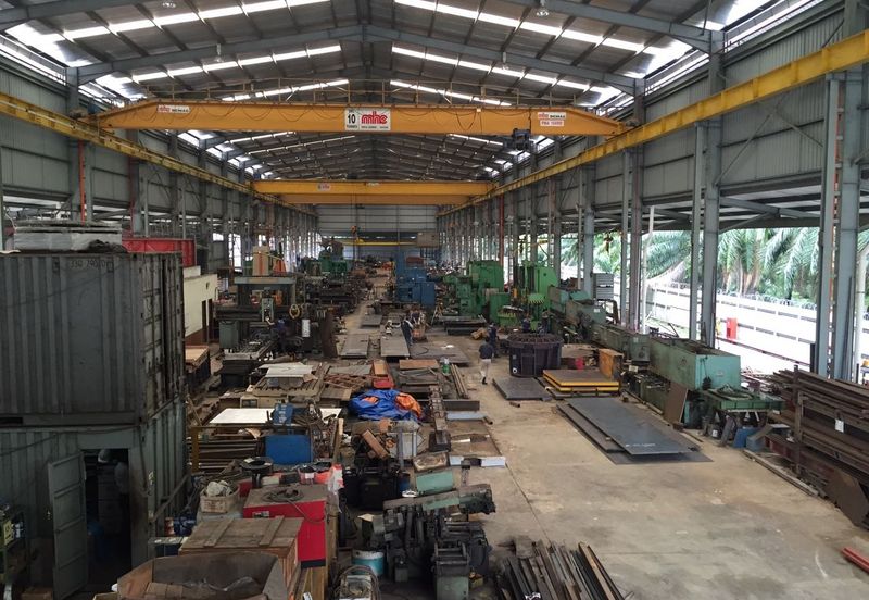 1500 Amp - 7 Acres Huge detached factory - Height 