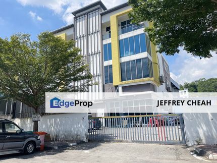 3.5 storey semi-d factory, Kuala Lumpur, Kepong