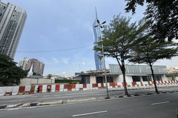 Corner lot commercial land