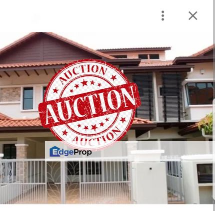 Bank Lelong - Taman Bukit Saga, Seksyen 26 Double Storey , Selangor, Shah Alam