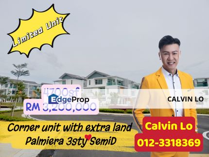 Corner Unit 3sty SemiD Palmiera @ Kinrara Residence Bandar Kinrara Puchong, Bukit Jalil, Selangor, Puchong