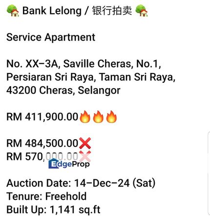 Bank Lelong-Saville Cheras Link MRT Station, Selangor, Cheras