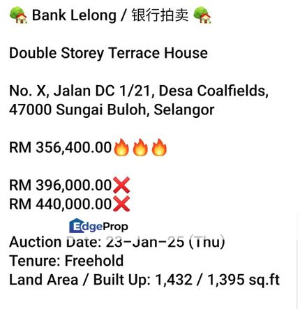 Bank Lelong- Desa Coalfields Sungai Buloh, Selangor, Sungai Buloh