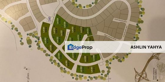 Bukit Jelutong Shah Alam The Enclave bungalow land for sale, Selangor, Bukit Jelutong