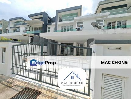 Tiara East 24x70 Double Storey Facing Lake Gated & Guarded Full Loan and Low Down Payment, Selangor, Semenyih