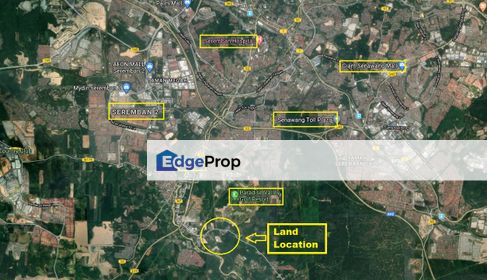 Industrial Zoning Land, Rantau, Seremban for Sale, Negeri Sembilan, Rantau