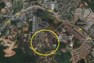 2 acres Industrial land, Taman Velox, Rawang