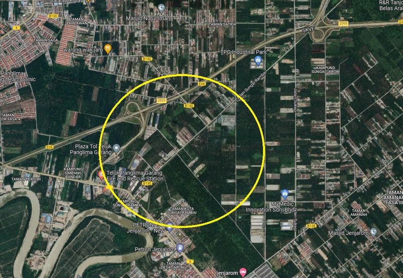 Industrial Zon Sungai Rambai Telok Panglima Garang