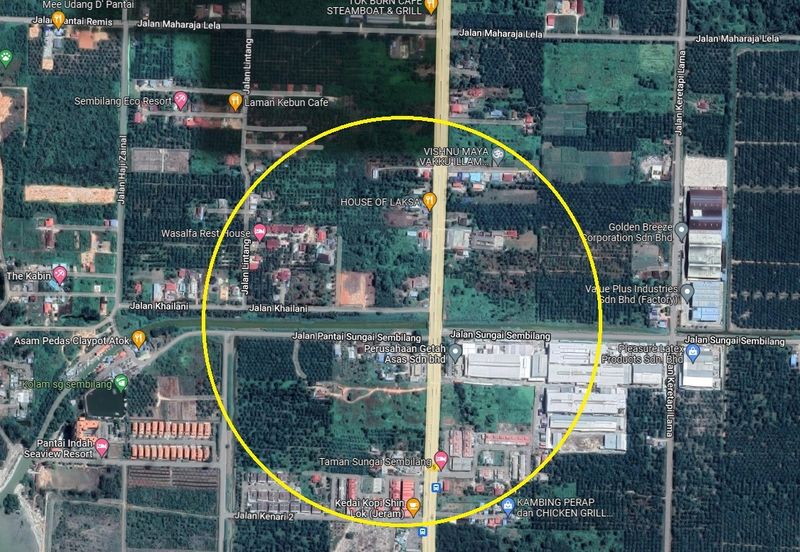 2.5 acres Agricultural land, Batu 17 Jalan Kapar, Jeram, Kuala Selangor for Sale