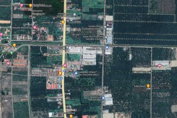 5 acres  Industrial Zoning Land, Jeram for Sale