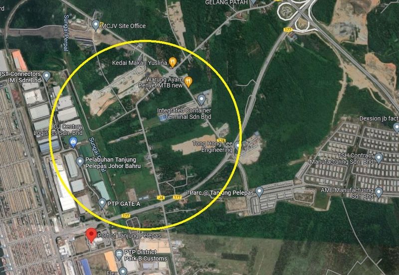 Converted Industrial Land, Tanjung Pelepas, Gelang Patah, Johor