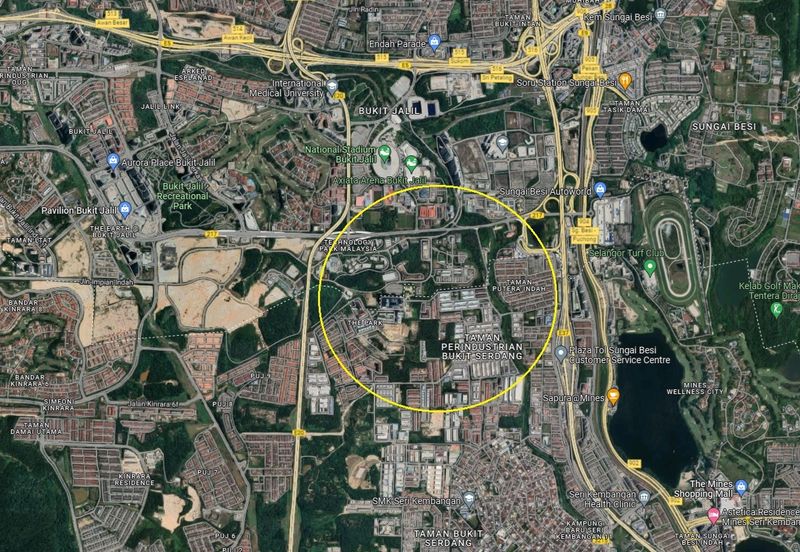 Development Land (Residential Zoning) Bukit Serdang, Seri Kembangan for Sale