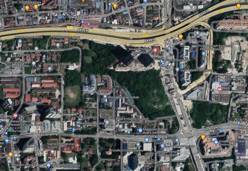 Bungalow Lot, Jalan Jelatek, Kampung Datuk Keramat, Kuala Lumpur City for Sale