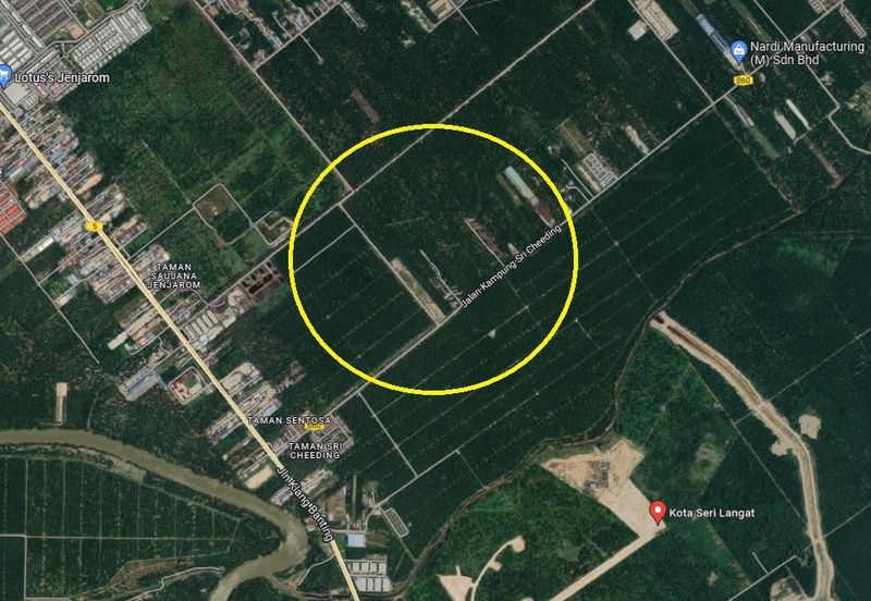 Batu 15, Bukit Cheeding Industrial Zoning Land, Tanjung Dua Belas Kuala Langat 