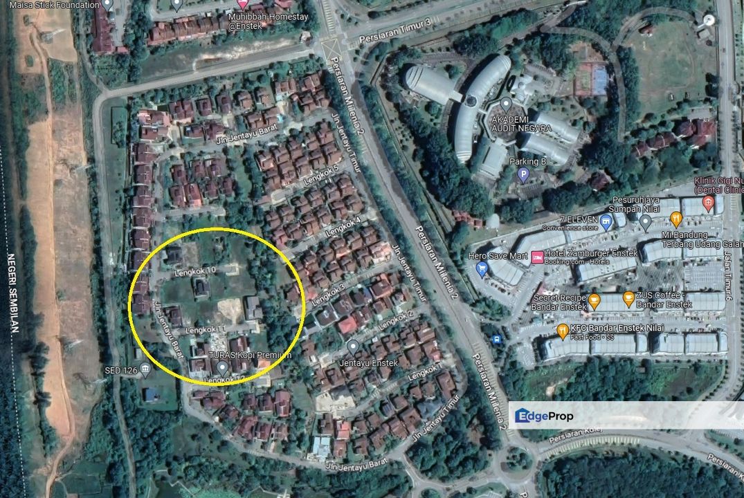 Bungalow Land at Jentayu, Bandar Baru Enstek, Negeri Sembilan for Sale, Negeri Sembilan, Seremban