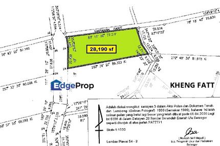 Bukit Beruntung "Golf & Country Resort" Bungalow Land for Sale, Selangor, Hulu Selangor