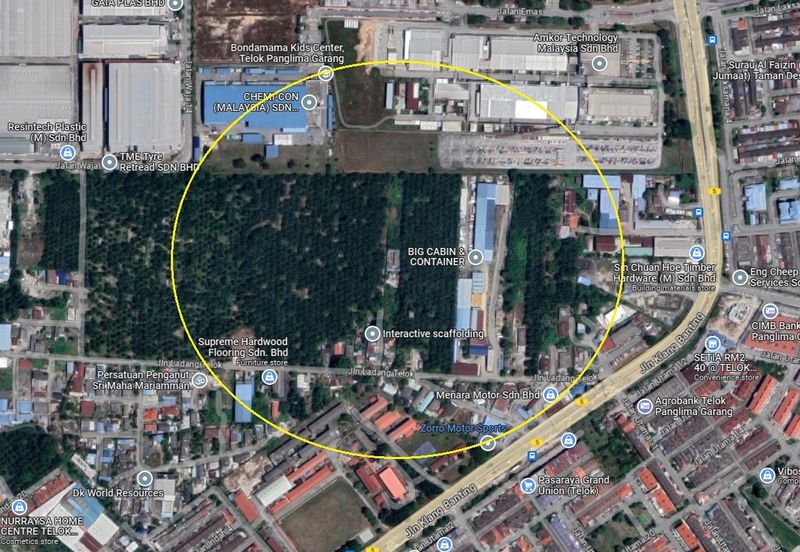 Telok Panglima Garang Industrial Zone