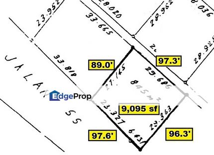 Freehold Bungalow Land, Seksyen 7, Kelana Jaya, Petaling Jaya for Sale, Selangor, Petaling Jaya