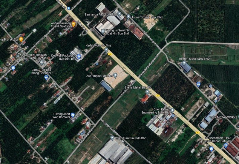 Industrial Zoning Land Batu 14 Jeram Kuala Selangor  