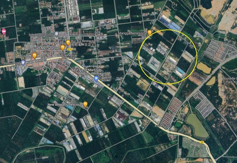 Industrial Land, Ijok, Kuala Selangor for Sale