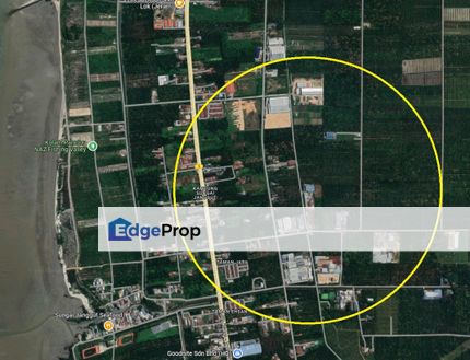 Freehold Industrial Land, Batu 16 Jalan Kapar, Jalan Keretapi Lama for Sale, Selangor, Jeram
