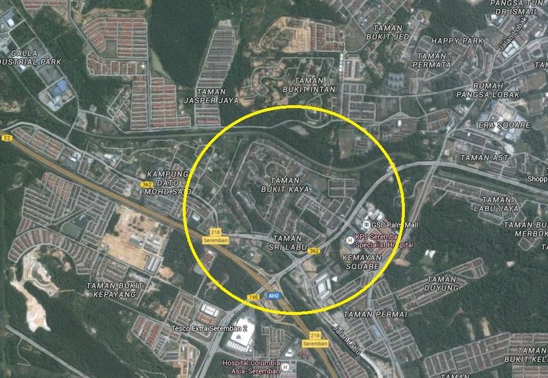 Commercial land, labu, seremban, negeri sembilan