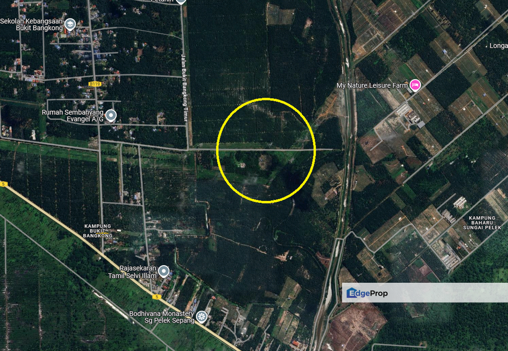 Bungalow Land, Jalan Bukit Bangkong Timur, Sepang for Sale, Selangor, Sepang