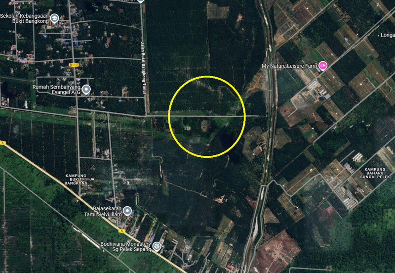 Bungalow Land, Jalan Bukit Bangkong Timur, Sepang for Sale
