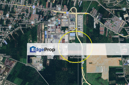Converted Industrial Land at Kawasan Perusahaan Olak Lempit Banting for Sale, Selangor, Banting