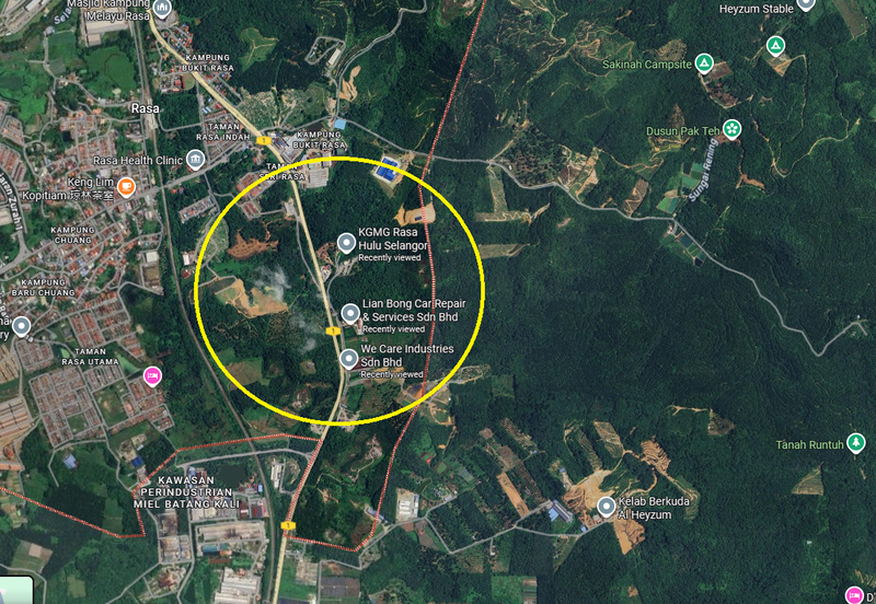 Agriculture Land, Kampung Sungai Engkak, Batu 34 1/2 Kuala Kubu Road, Rasa for Sale