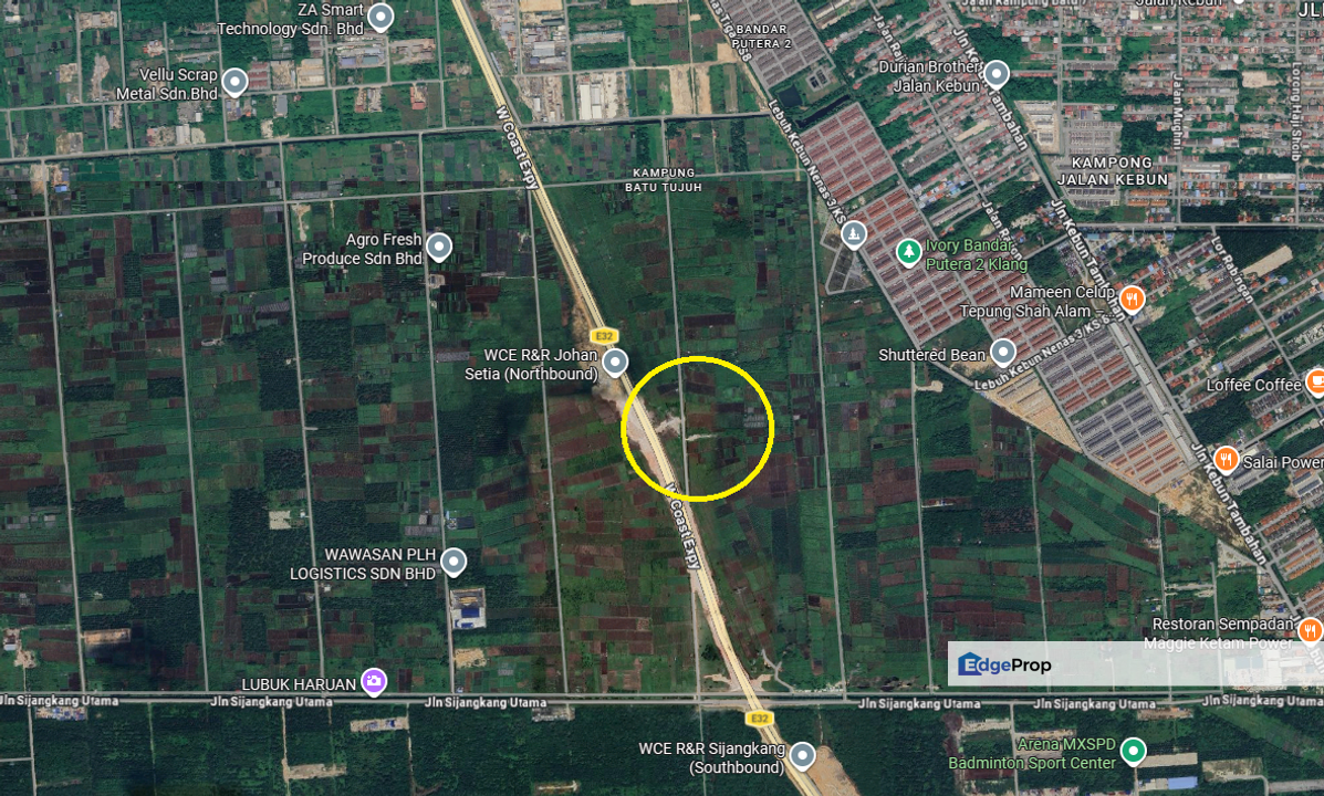 Agricultural land, Johan Setia, Klang for SALE, Selangor, Klang