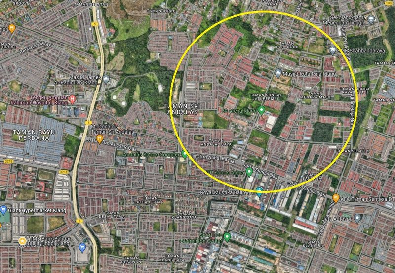 Development Land in Jalan Penghulu Abu Bakar, Klang for Sale