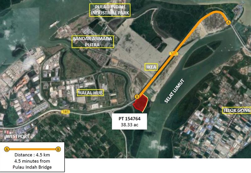 West Port, Pulau Indah