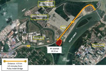 West Port, Pulau Indah