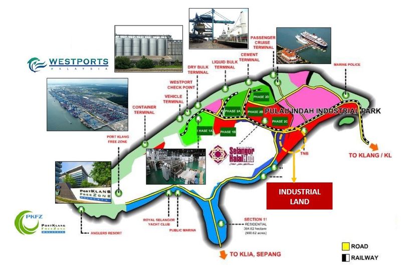 West Port, Pulau Indah