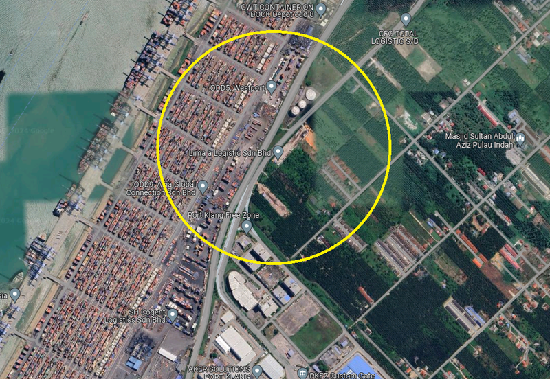 West Port, Pulau Indah