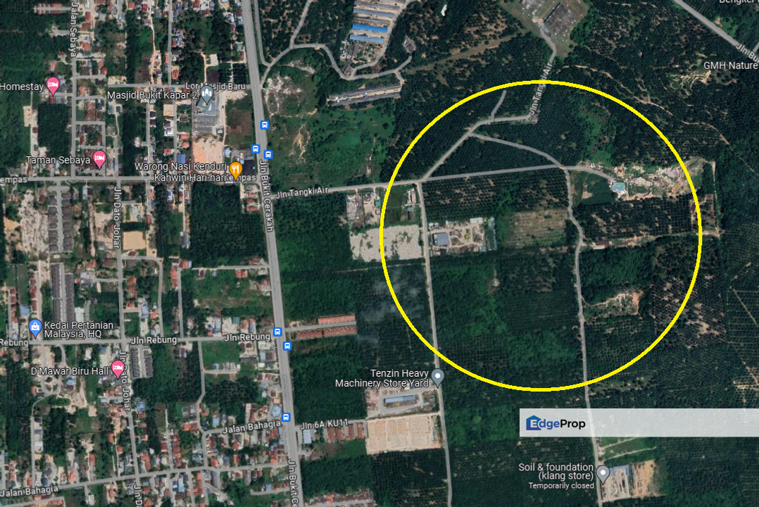 Residential Zoning Land Residential Zoning Land Jalan Tangki Air, Kampung Bukit Kapar, Kapar for Sale for Sale, Selangor, Kapar 