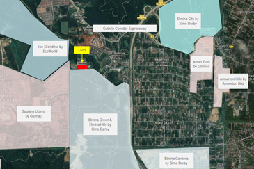 Residential Zoning Land at Persiaran Shorea, Elmina, Saujana Utama, Sungai Buloh for Sale