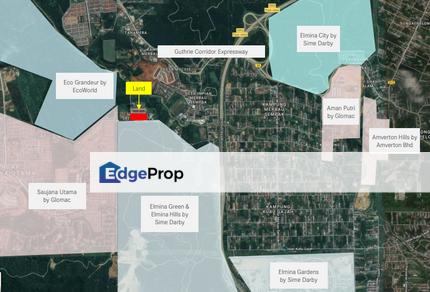 Residential Zoning Land at Persiaran Shorea, Elmina, Saujana Utama, Sungai Buloh for Sale, Selangor, Sungai Buloh