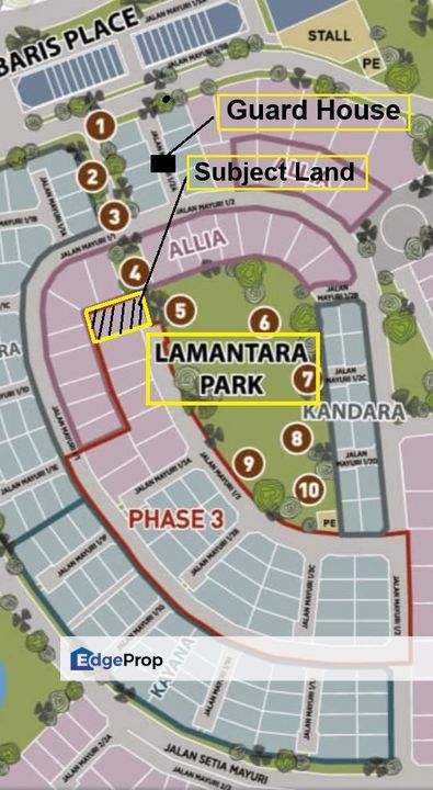 Bungalow Land in Broga Villa, Setia Mayuri, Semenyih for Sale, Selangor, Semenyih