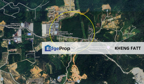 Industrial Land, Kuang, Rawang for Sale, Selangor, Kuang