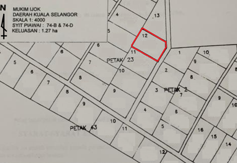 Rancangan Revolusi Hijau Bukit Cerakah, Bukit Ceraka Peringkat 1 - Ijok