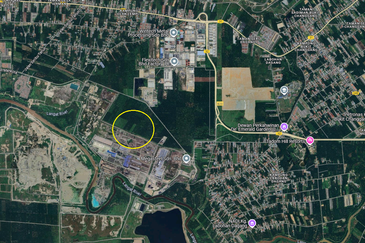 Industrial Zoning Land @ Olak Lempik Tanjung Dua Belas, Banting, Kuala Langat for Sale