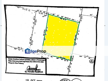 Agriculture land Sungai Ruan, Ulu Gali, Raub, Pahang for Sale, Pahang, Raub